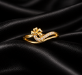 Flower Wave Ring