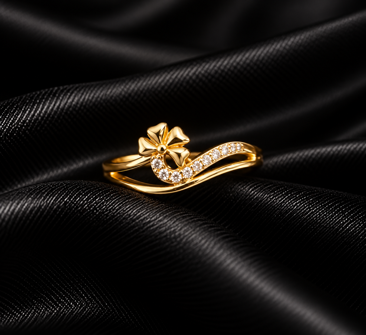 Flower Wave Ring