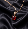 Red Cat Gold Platted Pendent
