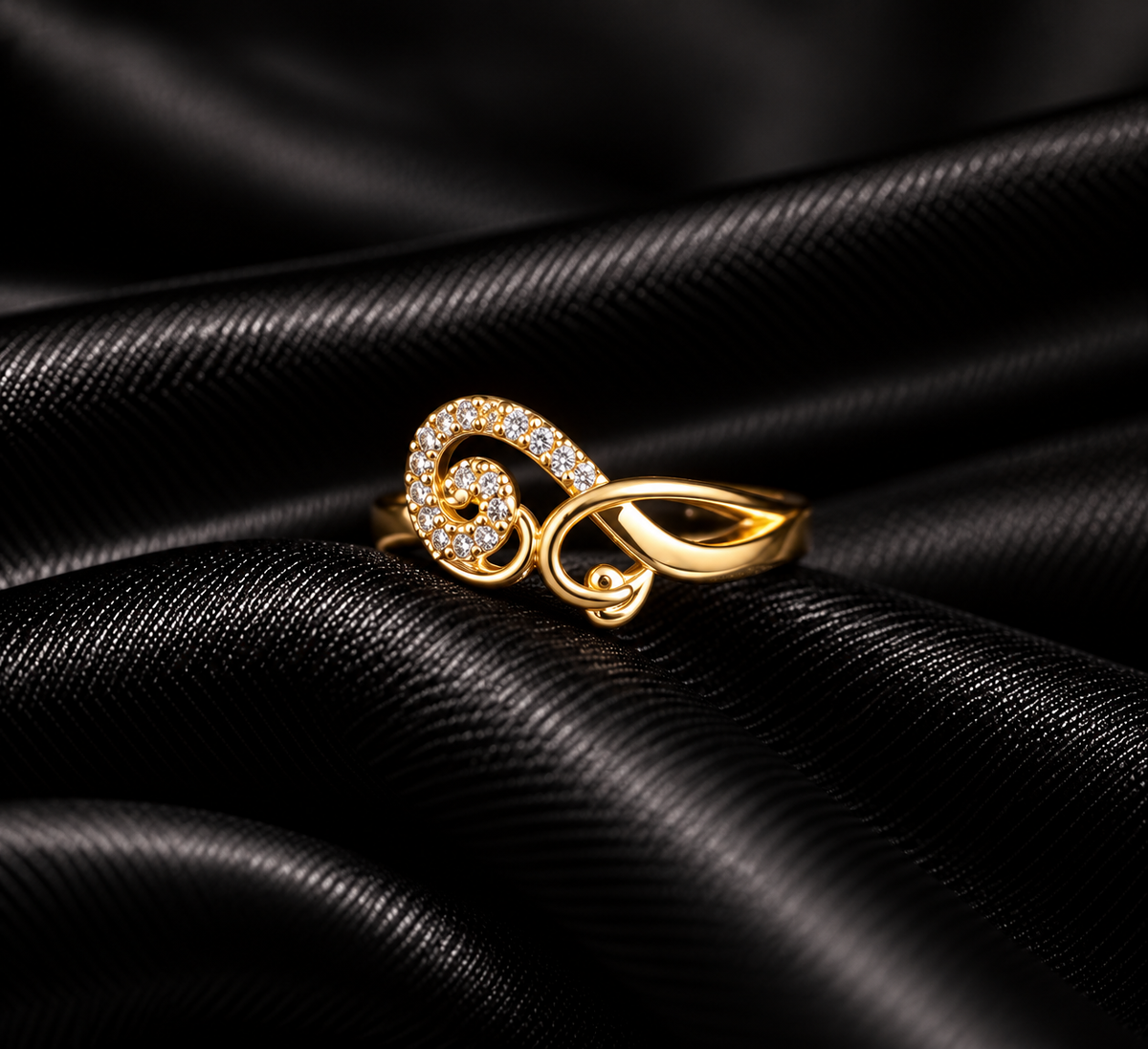 Swirl Paisley Ring